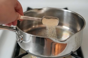 AGAR POSTRE MEZCLA POLVO SABOR DE COCO exquisitamente dulce y aromatizado con coco Perfecto para refrescantes golosinas de verano - Product Image 4