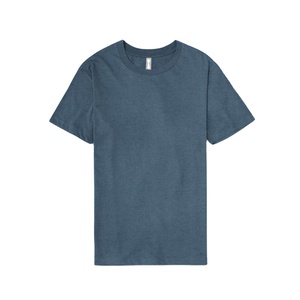 เสื้อยืดคอกลมแขนสั้นเจอร์ซีย์ 100% ผ้าฝ้ายน้ำหนักเบาสำหรับผู้ชาย - Product Image 1