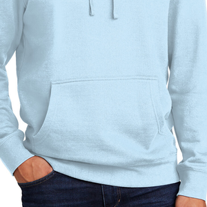 Sweat à capuche en molleton 100% coton pour la saison hivernale, logo personnalisé, haute qualité, fermeture à cordon personnalisée, col personnalisé - Product Image 3