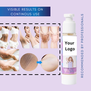 Loción Blanqueadora Corporal de Marca Privada, Fuerte, con Retinol, Colágeno, Lavanda, Niacinamida, Antienvejecimiento Extremo, Eliminación de Manchas Oscuras, Protector Solar - Product Image 2