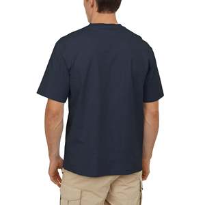 Heavyweight 100% Cotton Graphic Boxy Cropped Casual Oversized Loose Fit Men's T-Shirts Blank Printed Clothes for Men - Product Image 6