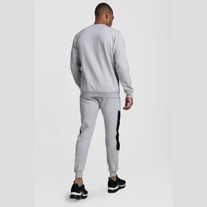 Haute qualité confortable plaine Joggers costumes personnalisé automne sport costume tenues 100% coton pull Street Wear survêtements pour hommes - Product Image 6
