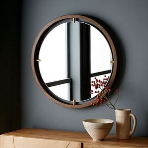 Handcrafted Wooden Starburst <b>Frame</b> <b>Mirror</b> Artistic Focal Piece with Natural Wood Finish - Product Image 3