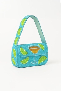 Bolso de Mano con Cuentas Artesanales de Último Diseño, Bolso de Moda para Mujer, Estilo Boutique y Resort, Ligero pero Estructurado, Mini Bolso de Hombro - Product Image 4