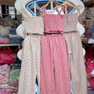 ชุดลำลองผู้หญิงแบบ 2 ชิ้น แพ็คเกจจิ้งตามสั่ง ผลิตจากผ้าถักเนื้อแน่น ราคาโรงงาน ผู้ผลิตจากเวียดนาม วัสดุธรรมชาติ รับผลิตแบบ ODM - Product Image 5