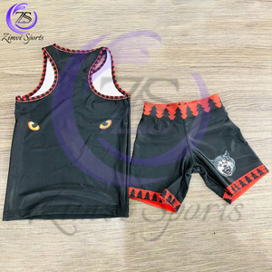 Tenue de sport confortable et colorée, uniforme de sport, ensemble de vêtements de sport, costume sur mesure, qualité supérieure, uniforme de basket-ball par Zimvi Sports - Product Image 2