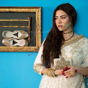 Qualité supérieure, vente en gros, quantité importante, prix abordable, matériau durable, marque privée, chaussures Khussa pour femmes, dessus en velours antidérapant, toutes tailles - Product Image 5