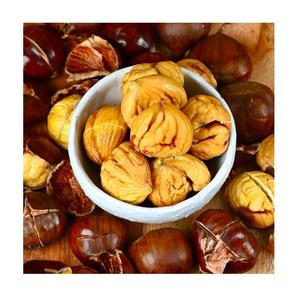 Castañas dulces orgánicas peladas y asadas Apertura instantánea Estilo seco Embalaje a granel - Product Image 1