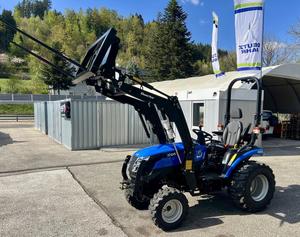 Tracteur compact Solis 26 HST 4WD avec pack GT, moteur diesel 26 CV, transmission hydrostatique, prêt pour chargeur frontal et système PTO - Product Image 5
