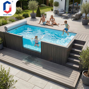 Piscine conteneur préfabriquée de luxe pour villa extérieure avec système de filtration complet - Product Image 3