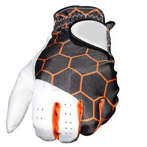 Gants de golf en cuir de Cabretta véritable en gros, design personnalisé, ajustement parfait, gants de golf en cuir pour hommes avec une sensation douce et premium - Product Image 3