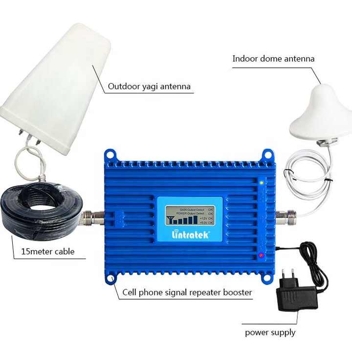 Atnj Communication Cdma 850mhz Cell Phone Signal Repeater ATNJ
