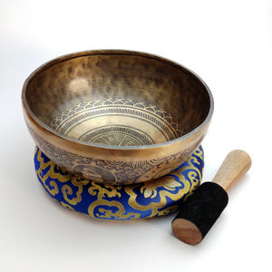 Cuenco de latón y Metal a precio razonable para Yoga, cuenco de canto religioso, cuenco de descanso tibetano, Budista para mazo de madera - Product Image 2