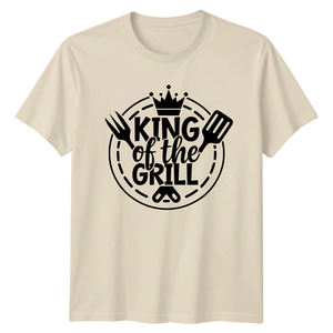 เสื้อยืดผ้าฝ้ายพิมพ์ลายปรับแต่งคุณภาพสูงเสื้อโอเวอร์ไซส์ - Product Image 1