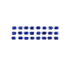 Saphir bleu naturel de Bangkok, calibré, formes octogonales, taille radiant, taille émeraude, violet disponible, marquise, rectangle, ovale, coussin - Product Image 5