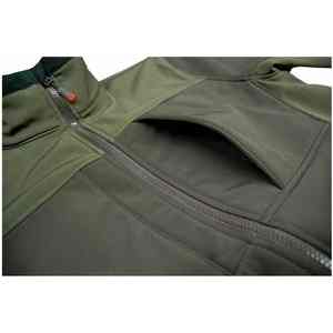 Chaqueta Unisex Ecológica Cortavientos de Lona con Cuello Alto y Logotipo Frontal, Chaqueta Soft Shell de Alta Visibilidad para Uso Urbano - Product Image 6