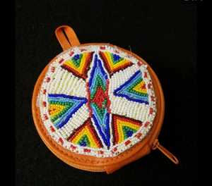 กระเป๋าใส่เหรียญประดับลูกปัดและกระเป๋าสตางค์รุ่นใหม่ล่าสุดสินค้าใหม่ล่าสุดกระเป๋าสตางค์หนังแท้แท้แท้แท้พร้อมส่ง - Product Image 1