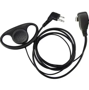 Trbow OEM motorola CP200 D Shape Headset CP200d walkie talkie dep450 auricolare per motorola dp1400