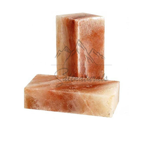 Chất Lượng Cao Tự Nhiên Himalaya Màu Hồng Đá Muối Gạch Tinh Khiết 2X4X8 Inch Firebricks Tấm Tường Rắn Màu Hồng Tinh Khiết Đá Muối Khối - Product Image 5
