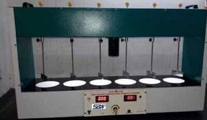 Aparato de prueba de tarro de floculación 6 husillo - Product Image 2