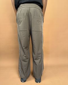 Pantalon de survêtement décontracté pour homme 2025, coupe droite, en toile, taille mi-haute, 100 % coton, imperméable et respirant, fabriqué au Bangladesh - Product Image 6
