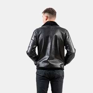 2025 Premium Quality Leather <b>jacket</b> <b>for</b> <b>men</b> Breathable Premium Quality Leather <b>Jacket</b> <b>for</b> <b>Men</b> New Stylish Branded <b>jacket</b> <b>for</b> <b>men</b> - Product Image 5