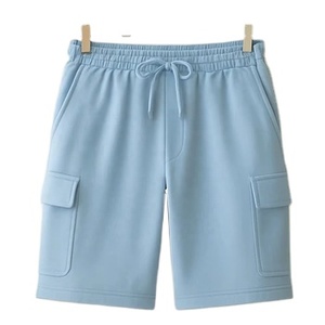 Pantalones Cortos Cargo de Algodón para Mujer, Estilo Urbano, con Bolsillos, Ajustados, Casuales - Product Image 1