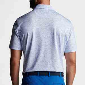 Polo personalizado de golf de alta calidad para hombre, estampado completo, venta al por mayor, transpirable, secado rápido, garantía, polos de calidad - Product Image 5