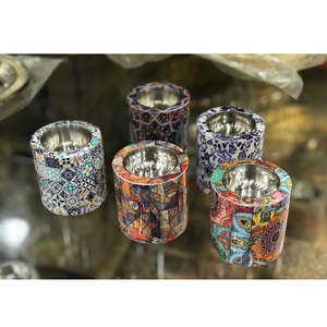 Quemador Bakhoor de resina esmaltada resistente al calor de suministro directo de fábrica con tapa para quemar Oud tradicional disponible para la venta - Product Image 2