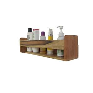Bulk Supplier Teakwood Wall Mount <b>Wooden</b> Multipurpose <b>Bathroom</b> <b>Accessories</b> Storage Organizer - Product Image 2