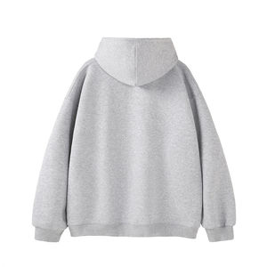 Vente en gros de pulls à capuche pour hommes d'hiver avec logo personnalisé-conception unie en coton biologique imperméable écologique couleurs et tailles personnalisées - Product Image 5