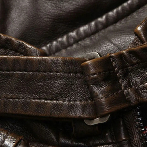 Veste classique en faux cuir PU pour garçons, nouvelle arrivée pour hommes, veste en cuir slim fit, bon marché - Product Image 5