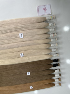 Extensiones de Cabello Virgen Remy al Por Mayor, Color Natural, Doble Trama, Listas para Permanente, para el Mercado Europeo y Ruso, Cabello Humano 100% Sin Procesar - Product Image 2