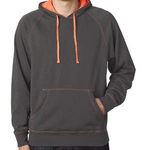 เสื้อฮู้ดขนแกะหนาของผู้ชายเสื้อสวมหัวพิมพ์ลายโลโก้แบบลำลองสำหรับฤดูหนาวปรับแต่งได้ - Product Image 1