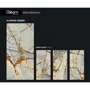 กระเบื้องพอร์ซเลนเงางามขนาด800X1600มม. สำหรับ80x160cm เซรามิกตกแต่งผนังดีไซน์แปลกใหม่ - Product Image 2