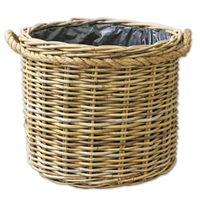 Grands pots à fleurs modernes en bois tressé, écologiques, faits à la main, pour la maison et le jardin, article décoratif, cadeau