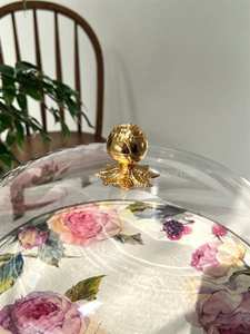 Support en métal supérieur en bois support de gâteau pour les décorations de fête à la maison Unique 2025 nouveau Design supports de gâteau de Table en bois - Product Image 4