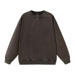 Sudadera personalizada al por mayor, estilo boxy, con bordado, para marcas de ropa urbana estadounidenses, etiqueta privada - Product Image 2
