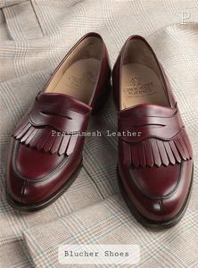 Chaussures habillées polyvalentes en cuir pour hommes, confortables, style supérieur avec bout fendu rond, bottes décontractées pour les fonctions formelles d'automne - Product Image 6