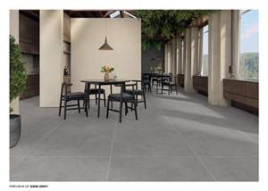 Carreaux de porcelaine rustique mat durable 1200x1200 Carrelage de sol indien robuste pour salon bureau hôtel exporté intérieur - Product Image 3