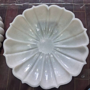 Prix d'usine direct, lavabo en marbre avec lavabo de comptoir de forme florale, design moderne, pour les utilisations en salle de bain, par les exportateurs - Product Image 1