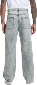 Jeans grande taille au design authentique pour homme pantalon ample en denim coupe droite pantalon décontracté grande taille vente en gros de jeans en denim en vrac - Product Image 4