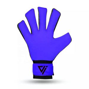 Nouveaux gants de gardien de but professionnels en latex allemand 4 mm, antidérapants, coupe négative, doigts enroulés, sangle de poignet réglable, légers, unisexes - Product Image 5