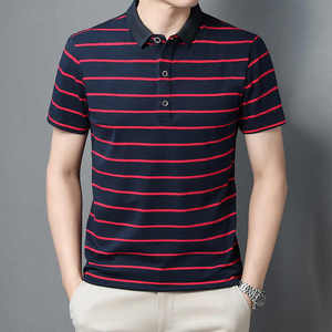 2025 Custom Logo 100% Cotton High Quality <b>Summer</b> Casual for Polo <b>Shirts</b> for <b>Men</b> Wholesale Custom Designs & Solid Print Pattern - Product Image 5