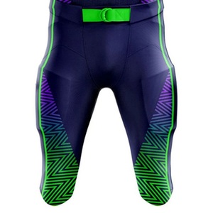 American Football Jersey And <b>Pants</b> Set <b>Pad</b>-compatible jersey construction Lightweight Fabric Uniform Professional Football - Product Image 6