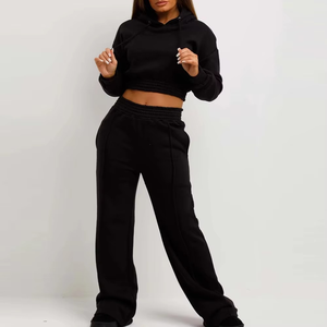 Conjunto Deportivo de Dos Piezas para Mujer, Chaqueta con Cremallera Completa y Pantalones Elásticos, Ligero y de Secado Rápido, para Correr - Product Image 4