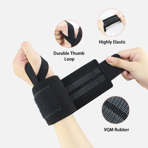 Gym Wrist <b>Straps</b> Custom Weightlifting Wrist Wraps Sport Elastic Wrist Band For Fitness - Product Image 2