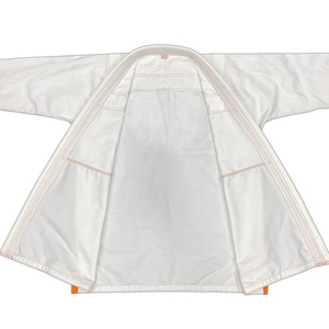 Uniforme de Jiu Jitsu Brasileño Blanco para Adultos Unisex, Kimono Premium de BJJ, 100% Algodón, Resistente para Grappling - Product Image 6