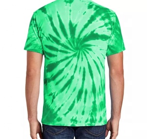 T-shirts Tie Dye à la mode, t-shirts Tie Dye à la mode, impression douce pour hommes, prix de gros avec conception de carte d'étiquette personnalisée - Product Image 6