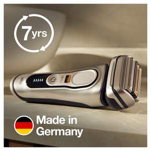 Rasoir électrique rechargeable pour hommes, utilisation humide/sèche, avec station de nettoyage et étui de voyage, mini rasoir rotatif, étanche IPX7 - Product Image 4